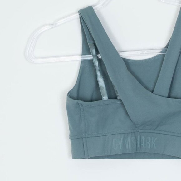 Gymshark Captivate Sports Bra Turquoise Size XS - Picture 6 of 7